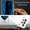 A collage of images showing a phone case with features highlighted. Produktbild-Vorschau