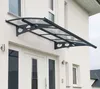 Palram - Canopia Herald 2230 Vordach Haustür Anthrazit Produktbild-Vorschau 3