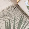 In- & Outdoor Teppich Rund - Tiga Palm Grün Produktbild-Vorschau 3