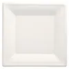 PAPSTAR Zuckerrohr-Teller "pure" eckig 260 x 260 mm 50 Produktbild-Vorschau 2