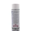 A spray can with product information and safety symbols on a white background. Produktbild-Vorschau