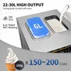 SucceBuy Komerční zmrzlinovač 22-30L/H 2200W Soft Serve Náhled obrázku produktu 3