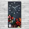 Wanduhr aus Glas – 30x60 cm - Glasbild - Glasuhr - Produktbild-Vorschau 2