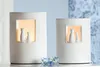 Gilde Porzell Lampe Katzenpaar 34271 Höhe 22 cm weiß Produktbild-Vorschau 2