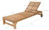 Axi Rama Bain De Soleil En Bois De Teck Avec Coussin | Voir les images du produit 6