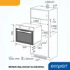 Exquisit Einbaubackofen, 67l Nutzinhalt, 8 Funktionen, Produktbild-Vorschau 9