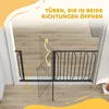 Hunde Türschutzgitter Treppenschutzgitter, 75-145 cm Hunde Produktbild-Vorschau 8