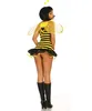 Bienen-Kostüm gelb/schwarz, 2XL Produktbild-Vorschau 1