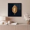 MuchoWow® MuchoWow® Gerahmtes Poster Blätter - Chic - Gold Produktbild-Vorschau 6