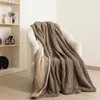 Flauschige Kuscheldecke Sherpa Sofaüberwurf Kuschelig Produktbild-Vorschau 2