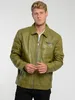 JCC Lederjacke 3102231 Herren olive 50 Produktbild-Vorschau 2