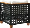 Garten-Ecksofa mit Kissen Schwarz Poly Rattan Produktbild-Vorschau 6