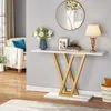 A console table with decorative items in a living room setting. Náhľad obrázku produktu