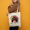 Kindergarten Level Complete Jutebeutel Stoffbeutel Canvas  Produktbild-Vorschau 4