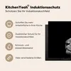 KitchenYeah© Herdabdeckplatte Löwe vor schwarzem Produktbild-Vorschau 6