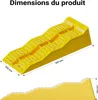 Wiltec Cales de niveau en lot de 2 avec 3 niveaux de Voir les images du produit 4