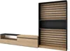 Wohnwand Wohnzimmer, 310x35x186cm, Für TV-Geräte bis zu Produktbild-Vorschau 1