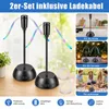 Fliegenabwehr Ventilator 2er Set, faltbarer Tischventilator Produktbild-Vorschau 2