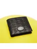 LACOSTE Cuir porte-monnaie Monogramm Billfold Coin Noir Voir les images du produit 17