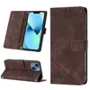 Hülle für iPhone 15 Prägung Flip Leder Brieftasche Produktbild-Vorschau 2