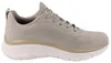 SKECHERS Bobs Flex Flying Damen Sneaker beige gold Textil Produktbild-Vorschau 13