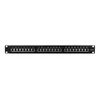 Logilink Patchpanel 19" Einbau Kat.6 STP 24 Port, schwarz Produktbild-Vorschau 4
