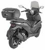 Bauletto Monolock GIVI E455 SIMPLY IV TECH nero fumè 45L Anteprima dell’immagine prodotto 3