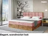 MEBLINI Boxspringbett mit Bettkasten - Gepolstert Produktbild-Vorschau 3