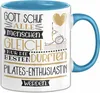 Pilates-Enthusiastin Geschenk Becher Tasse Gott Schuf Alle Produktbild-Vorschau 1