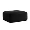 Pouf Cordelia en velours côtelé, pouf assorti à la gamme Voir les images du produit 2