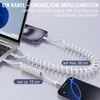 4smarts 541601, 1,35 m, USB C, USB C, 0,48 Gbit/s, Weiß Produktbild-Vorschau 3