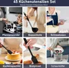 45 Stück Küchenhelfer Set, Silikon Küchenutensilien, Produktbild-Vorschau 5