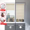 Doppelrollo ohne Bohren Klemmfix Rollos Fensterrollo Medusa Produktbild-Vorschau 8