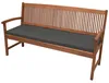 Beautissu Coussins de banc Base BK, 120x48x5cm, gris Voir les images du produit 1