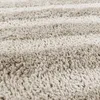 Tappeto a pelo alto moderno e accogliente in beige Anteprima dell’immagine prodotto 4