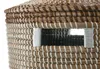 Úložný koš Kobolo PYTHON ze sušené mořské trávy 34x37 cm s Náhled obrázku produktu 5
