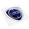 Lancia 3D Nálepka Náhradní logo Oficiální Crest, zadní Náhled obrázku produktu 2