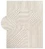 Teppich Wohnzimmer Kurzflor Skandi Japandi Boho Abstraktes Produktbild-Vorschau 8