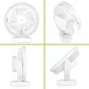 Ventilatore da tavolo con batteria e luce 48xSMD bianco Anteprima dell’immagine prodotto 6