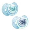 LOVI Schnuller Silikon dynamisch Tie Dye Blue 6-18 m 2 St. Produktbild-Vorschau 1