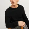 JACK & JONES slim fit trui katoen, O-hals, zwart Produktbild-Vorschau 24