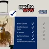 MuchoWow® Koffer Handgepäck Trolley Rollkoffer Kleine Produktbild-Vorschau 6