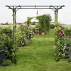 ALIGHTUP Arc de jardin en métal 206x41x216cm, arc de roses Voir les images du produit 7