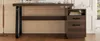 Nowoczesne biurko Sweiko 135 x 54 cm w minimalistycznym Podgląd zdjęcia produktu 19