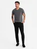 Ombre Clothing Kurzarmhemd für Männer Mario graphit L Produktbild-Vorschau 7