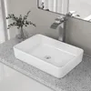DeerValley  DV-1V032 Waschbecken Weißes Rechteckiges Produktbild-Vorschau 1
