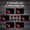 Tischset 6x45x30 cm + 6x10fi cm Platzset Tischmatte Produktbild-Vorschau 4
