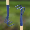 KOTARBAU® Handgrubber mit 3 Zinken Metall Blumenkralle Produktbild-Vorschau 5