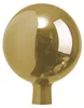 Rosenkugel aus Glas, 12cm, gold Produktbild-Vorschau 1