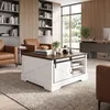 Parrot Uncle Couchtisch mit Stauraum Weiß, Landhausstil Produktbild-Vorschau 2